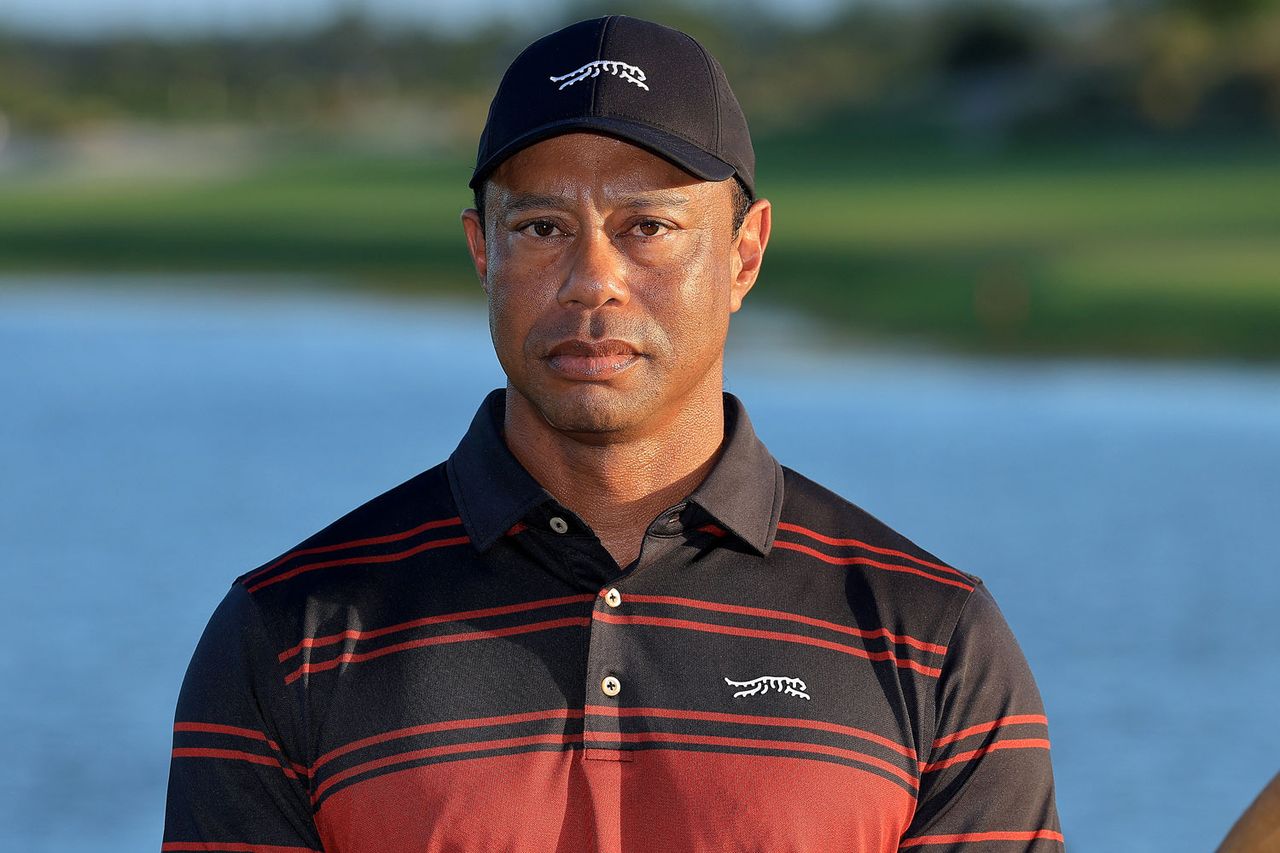Tiger Woods on Dec. 7, 2025 in Nassau, BahamasCredit: David Cannon/Getty