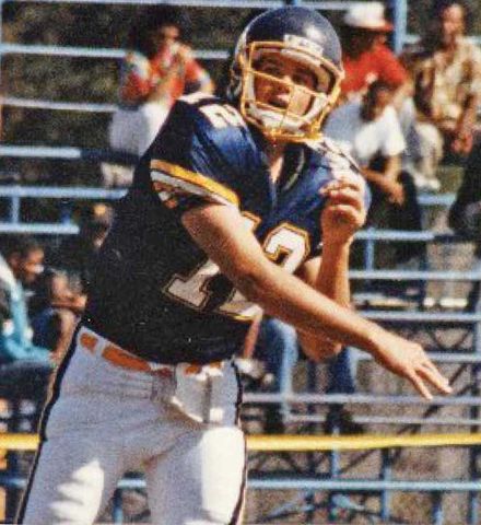 Tom Brady at Junípero Serra High SchoolCredit: Courtesy of Junípero Serra High School