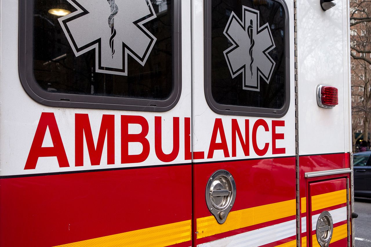 Stock image of an ambulance Ambulance (stock image)Credit: Getty