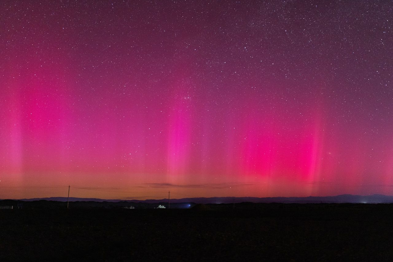 The aurora borealisCredit: Li Hongjun/VCG via Getty I