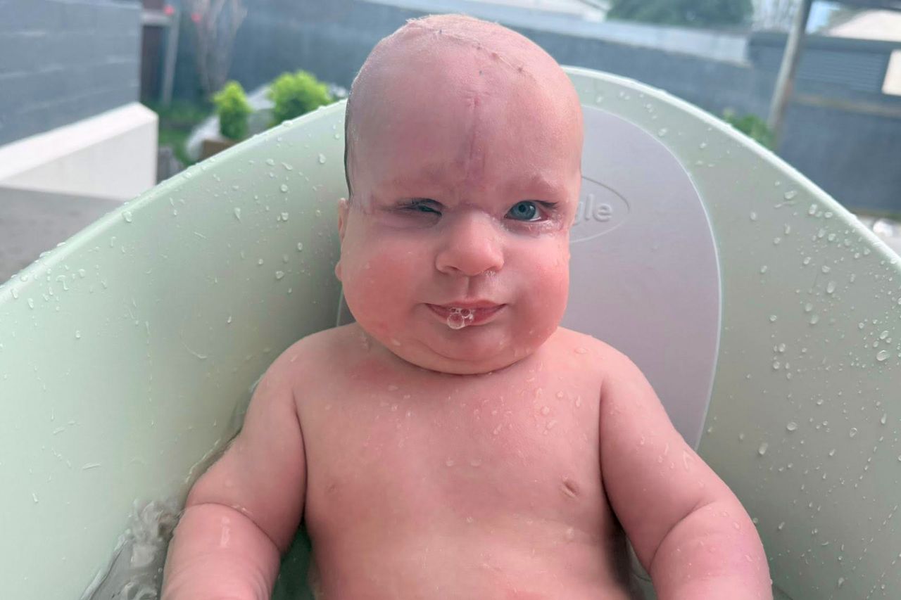 Baby Ollyver.Credit: Maddicyn Brokenshire