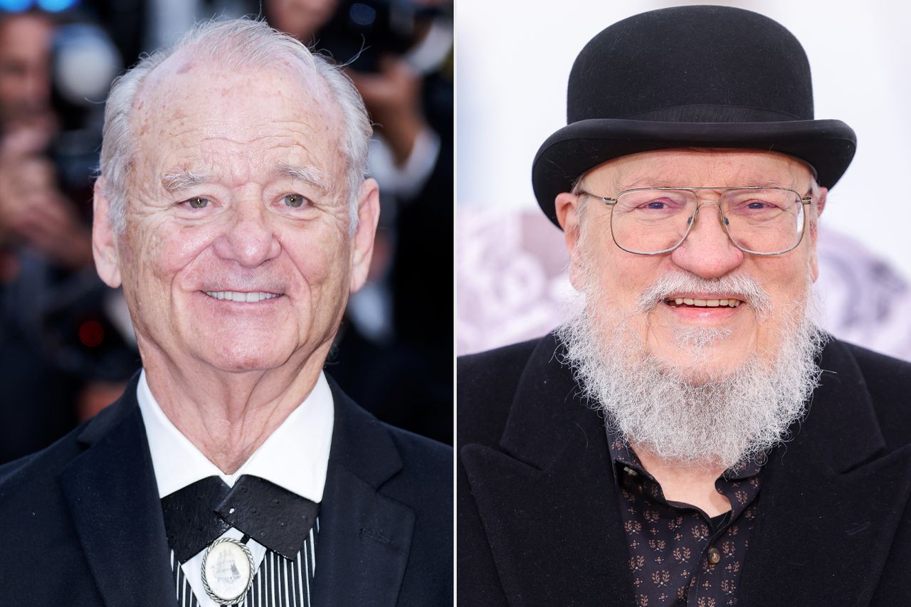 From left: Bill Murray and George R. R. MartinCredit: Sylvain Lefevre/Getty; Gerald Matzka/Getty
