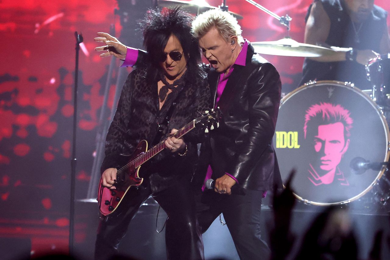 Steve Stevens and Billy IdolCredit: Ethan Miller/Getty
