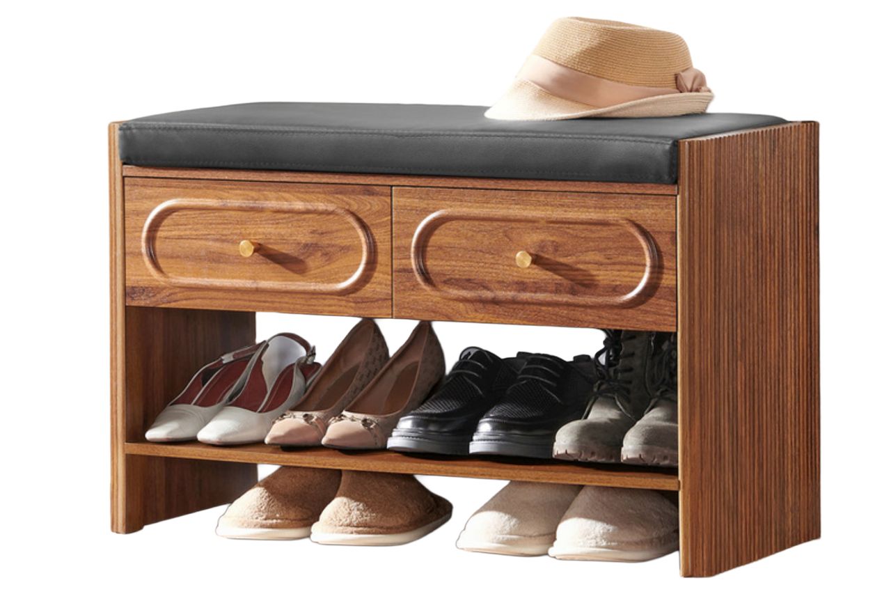 Boknait Mk 4 Pair Upholstered Shoe Storage Bench & Reviews | Wayfair Credit: Wayfair
