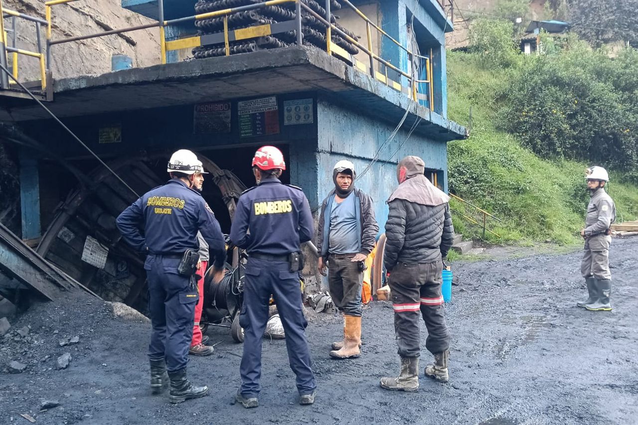 The scene of the gas explosion in Colombia on May 4, 2026Credit: Handout / Cundinamarca Fire Department / AFP via Getty