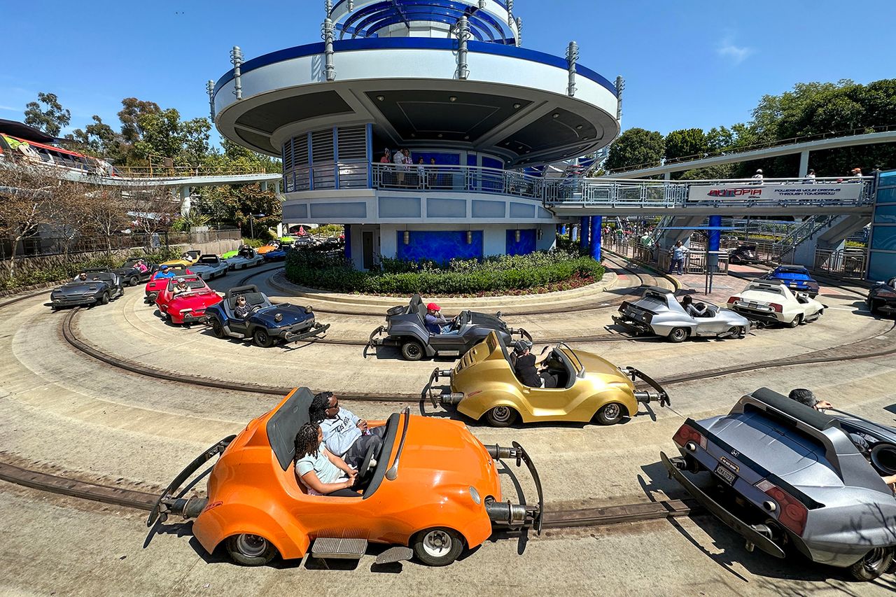 Autopia in Tomorrowland inside Disneyland in Anaheim, CACredit: Jeff Gritchen, Orange County Register/SCNG