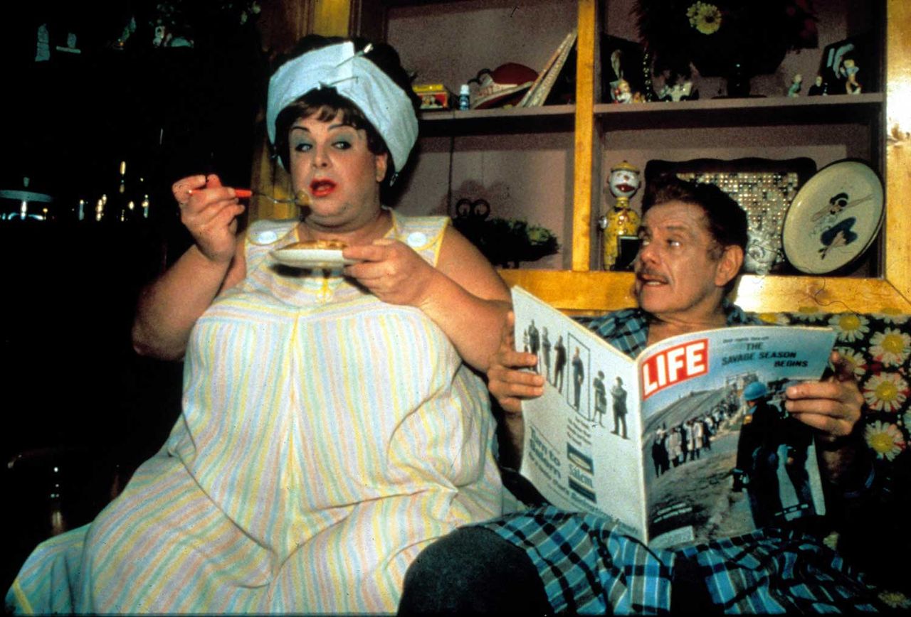 Divine (left) and Jerry Stiller in 'Hairspray'Credit: Moviestore/Shutterstock