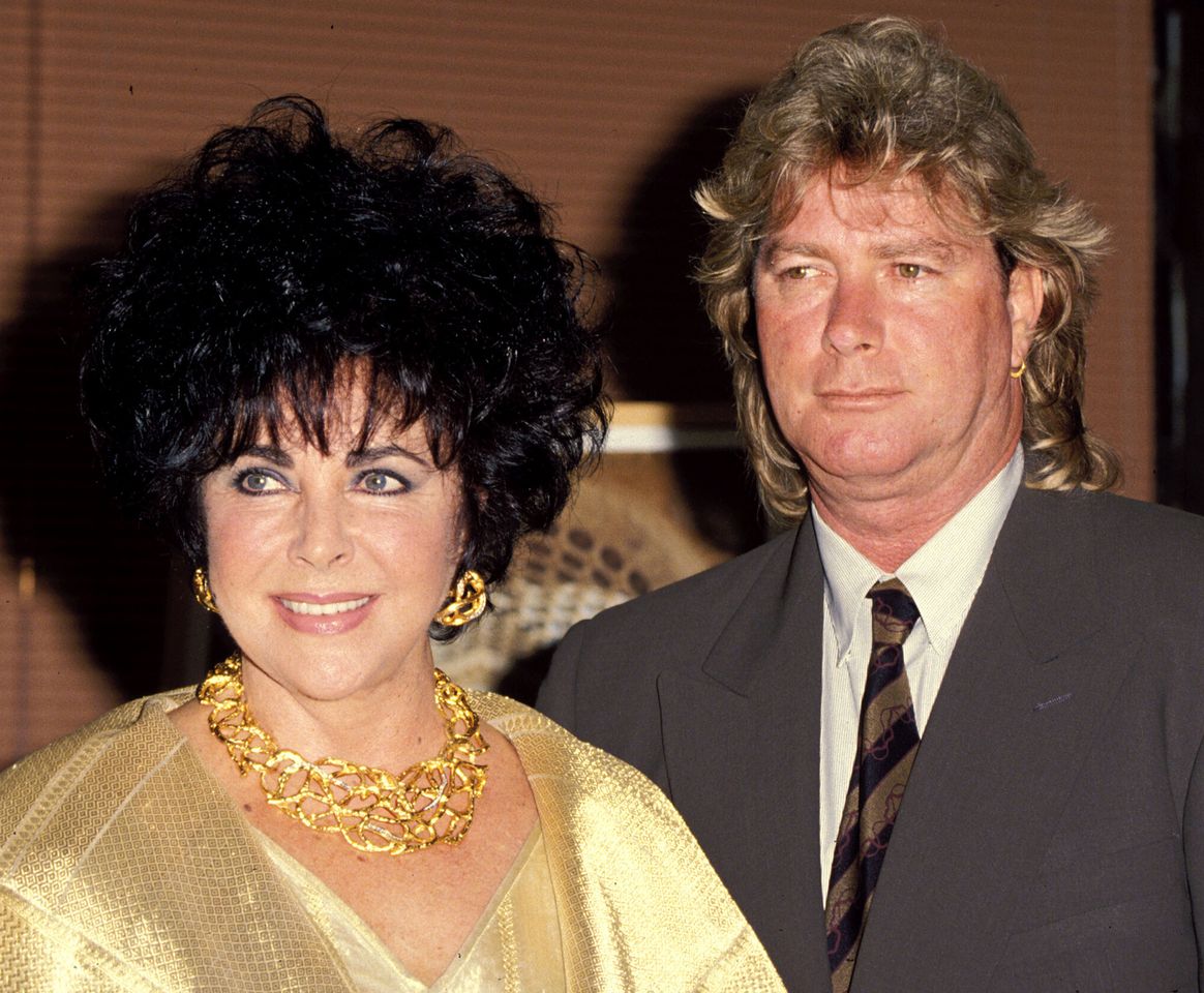 Elizabeth Taylor and Larry Fortensky at the Museum of Miniatures in Los Angeles, California.Credit: Steve Granitz/WireImage