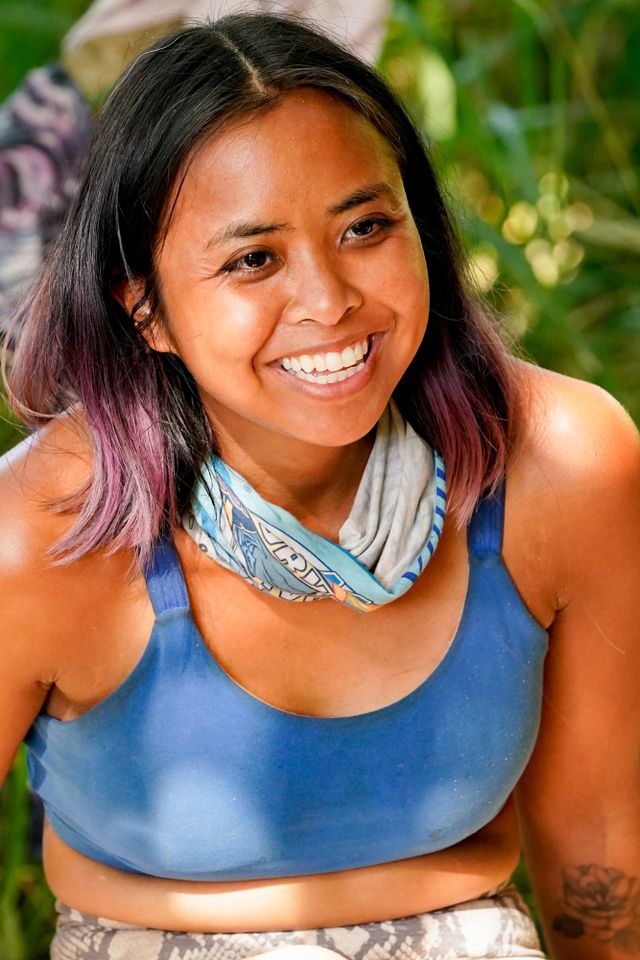 Erika Casupanan on 'Survivor 41' in 2021Credit: Robert Voets/CBS via Getty