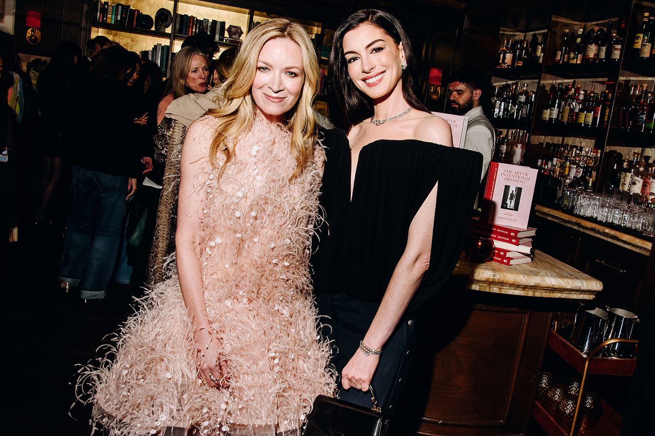 Erin Walsh and Anne HathawayCredit: Nina Westervelt/WWD via Getty