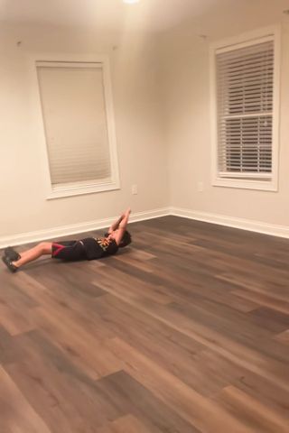 Lexy's son enjoying one of the rooms in their new houseCredit: Alex Thomas