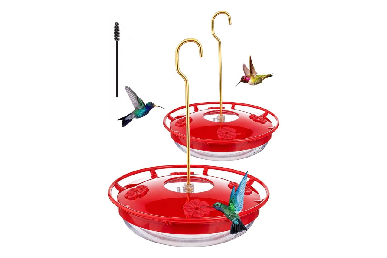 FEED GARDEN Hummingbird Feeders Credit: Amazon
