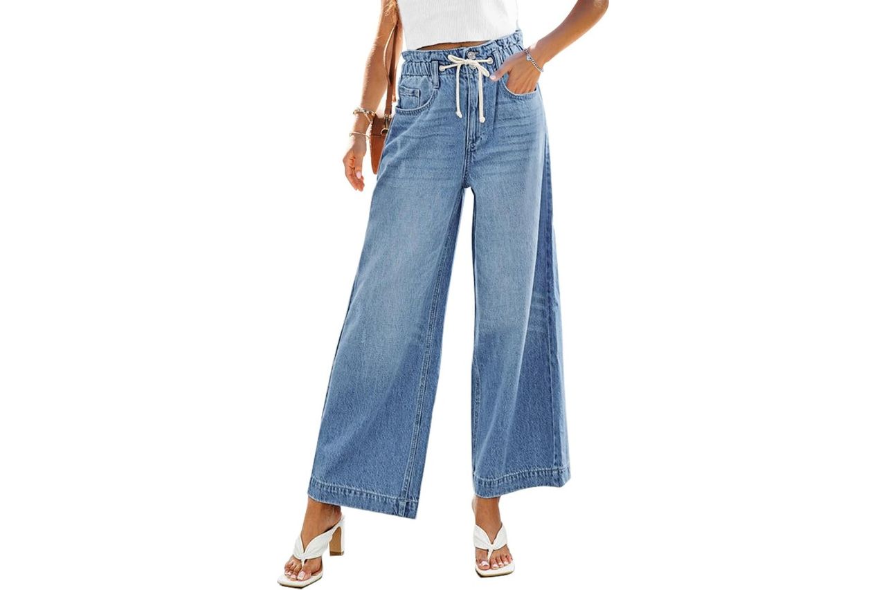grapent wide leg jeans Credit: Amazon
