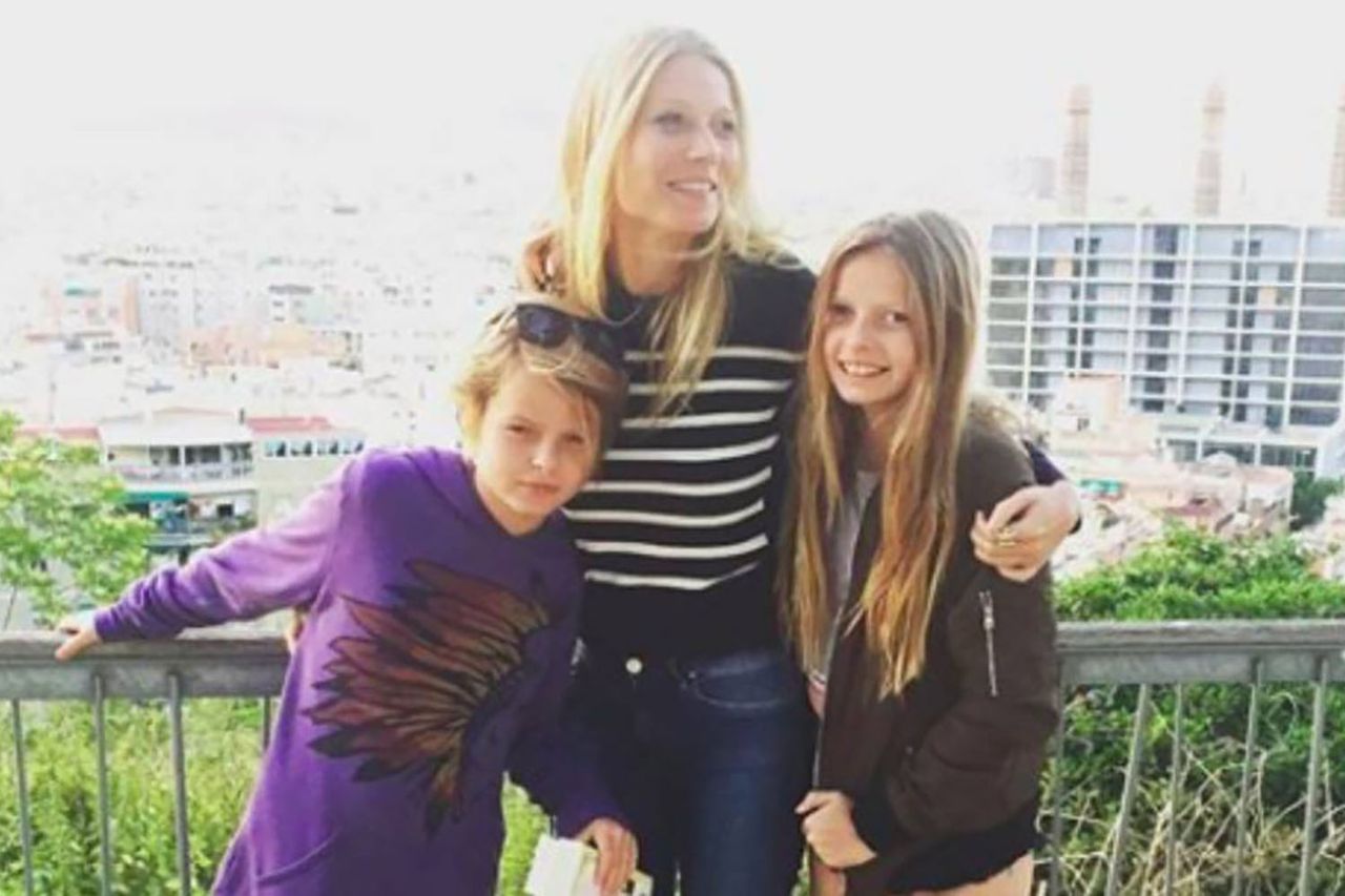 Moses Martin, Gwyneth Paltrow and Apple MartinCredit: gwyneth paltrow/instagram