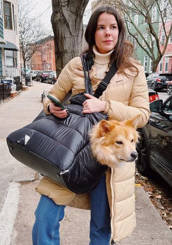 Isabel Klee with her dog Simon Isabel Klee and Simon.Credit: Isabel Klee/Instagram