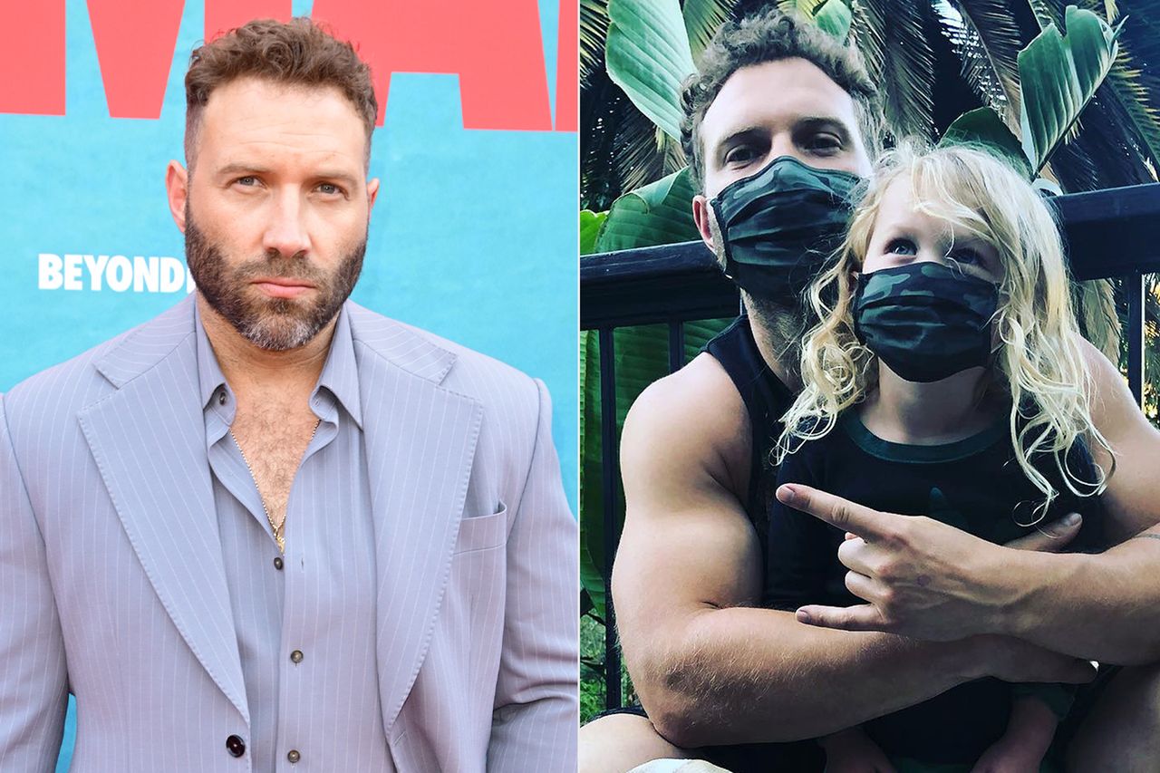 Jai Courtney on May 27, 2025 in Los Angeles, California; Jai Courtney and his daughter in May 2020Credit: Michael Tullberg/Getty; Jai Courtney/Instagram