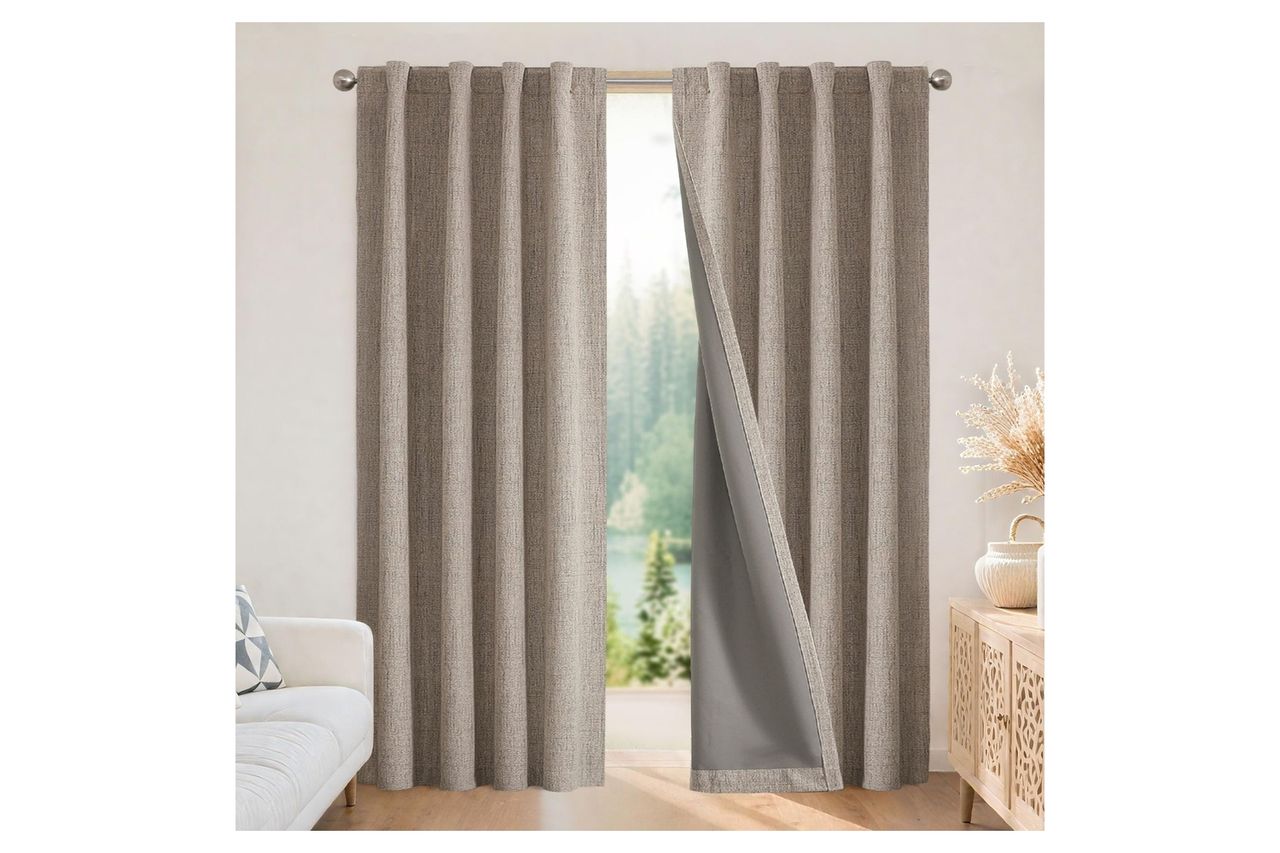 Joydeco Blackout Curtains for Bedroom Credit: Amazon