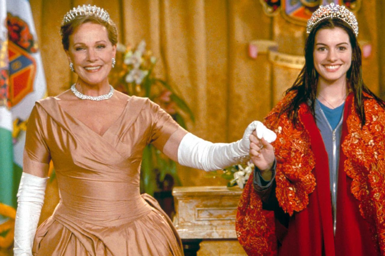 The Princess Diaries (The Princess Of Tribeca), Julie Andrews, Anne Hathaway Film and Television The Princess DiariesCredit: Moviestore/Shutterstock