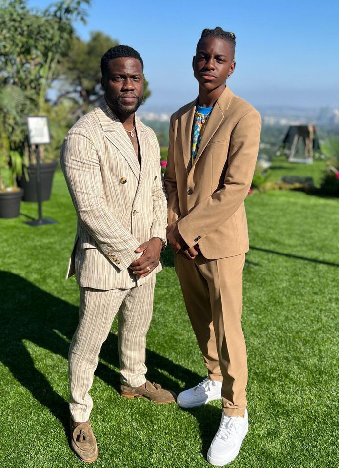 Kevin Hart and Hendrix HartCredit: Kevin Hart Instagram