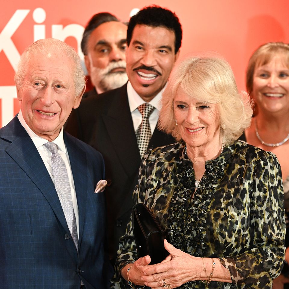 King Charles III, Lionel Richie and Queen CamillaCredit: Samir Hussein/WireImage