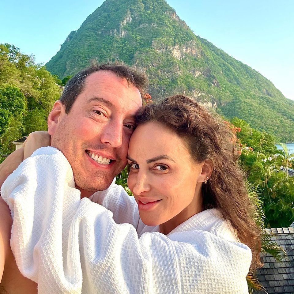 Kyle Busch and Samantha Busch.Credit: Samantha Busch Instagram