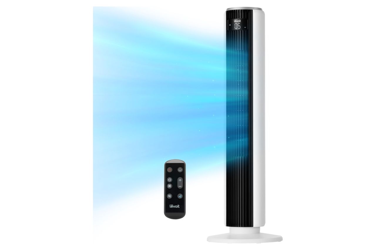 LEVOIT Tower Fan for Bedroom Credit: Amazon