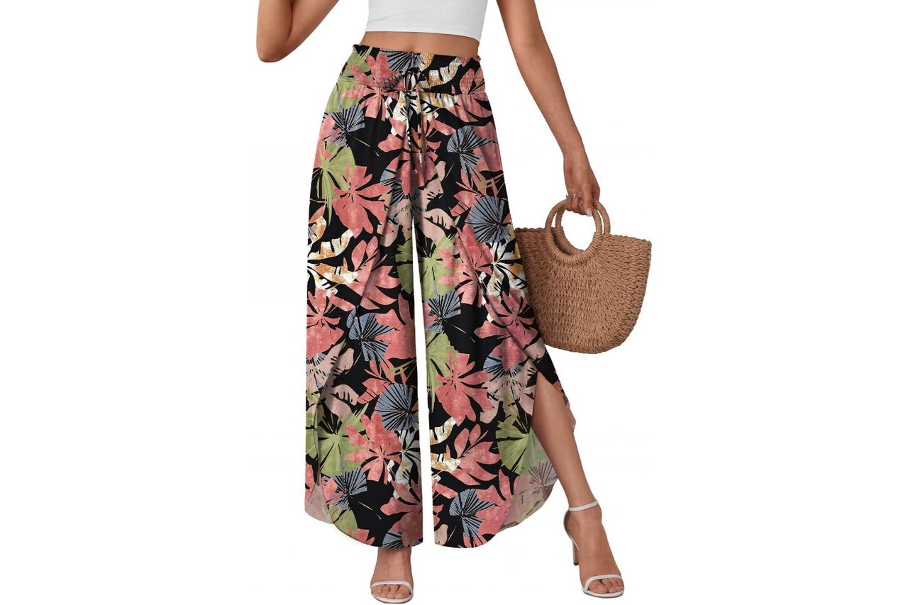 lillusory womens wide leg flowy pants high waisted Credit: Amazon