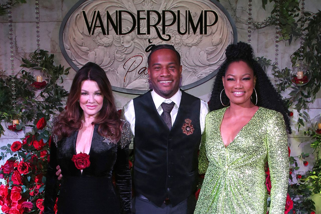 Lisa Vanderpump, Oliver Saunders and Garcelle Beauvais in 2022Credit: Gabe Ginsberg/Getty