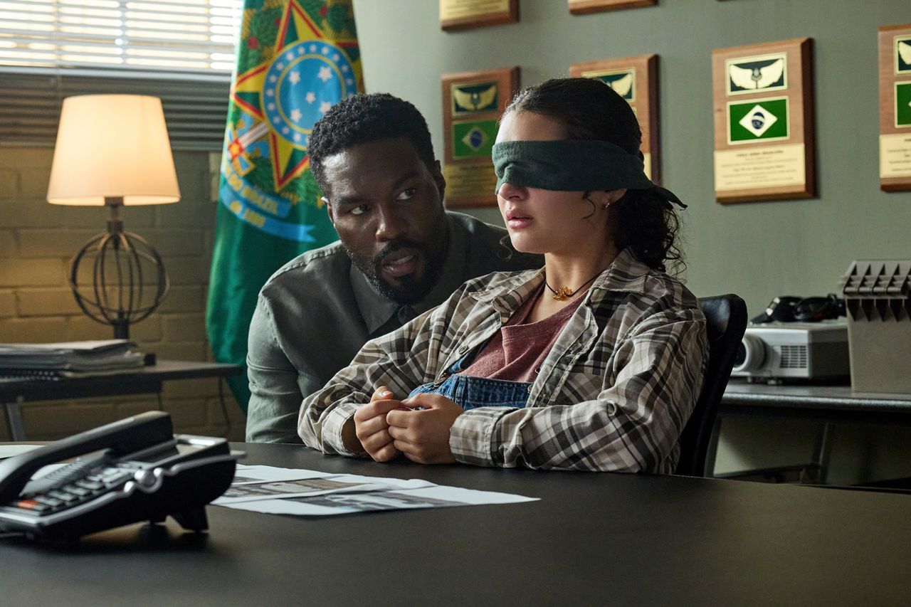 Yahya Abdul-Mateen II as John Creasy and Billie Boullet as Poe Rayburn in Episode 102 of Man on Fire.Credit: Juan Rosas/Netflix