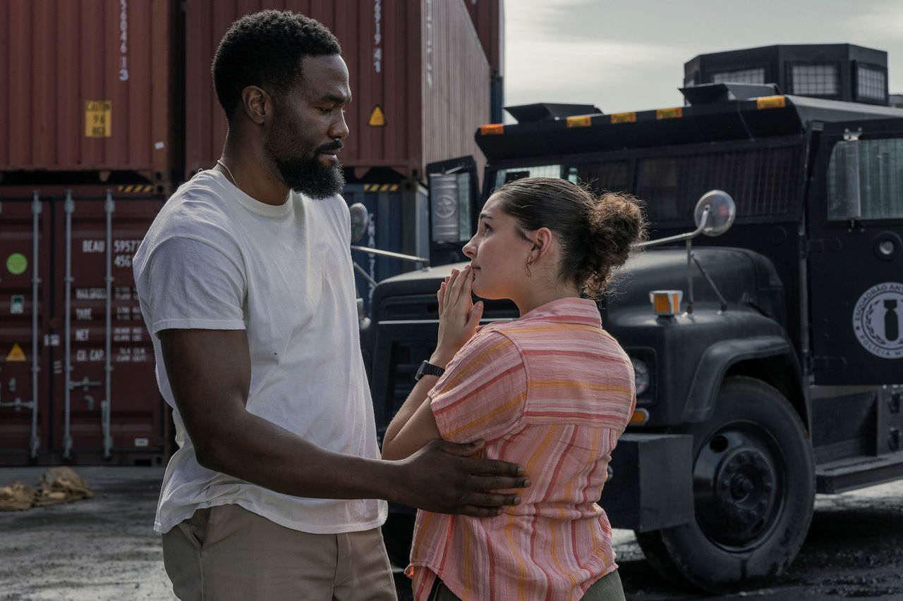 Yahya Abdul-Mateen II as John Creasy and Billie Boullet as Poe Rayburn in Episode 106 of Man on Fire.Credit: Juan Rosas/Netflix