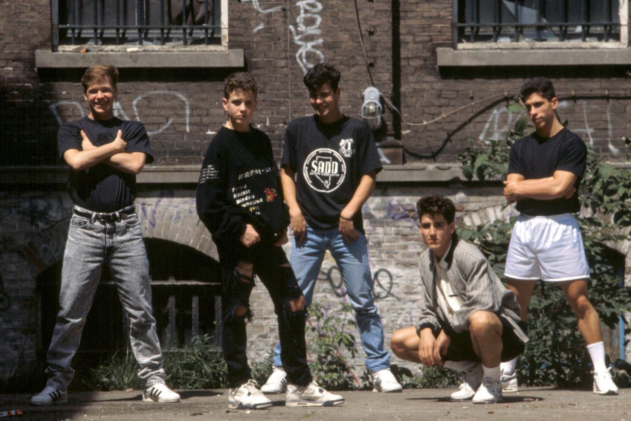 NEW KIDS ON THE BLOCK New Kids on the Block when they were youngerCredit: Michel Linssen/Redferns
