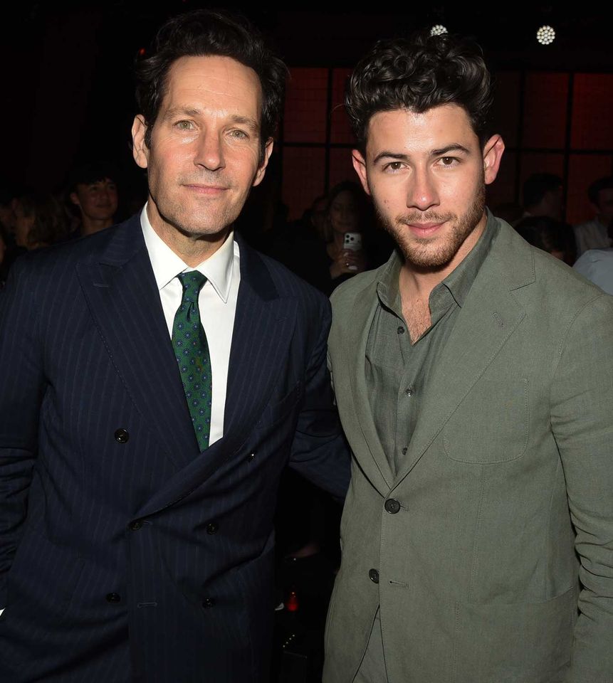 Paul Rudd (left) and Nick Jonas in May 2026Credit: Steve Eichner/Variety via Getty