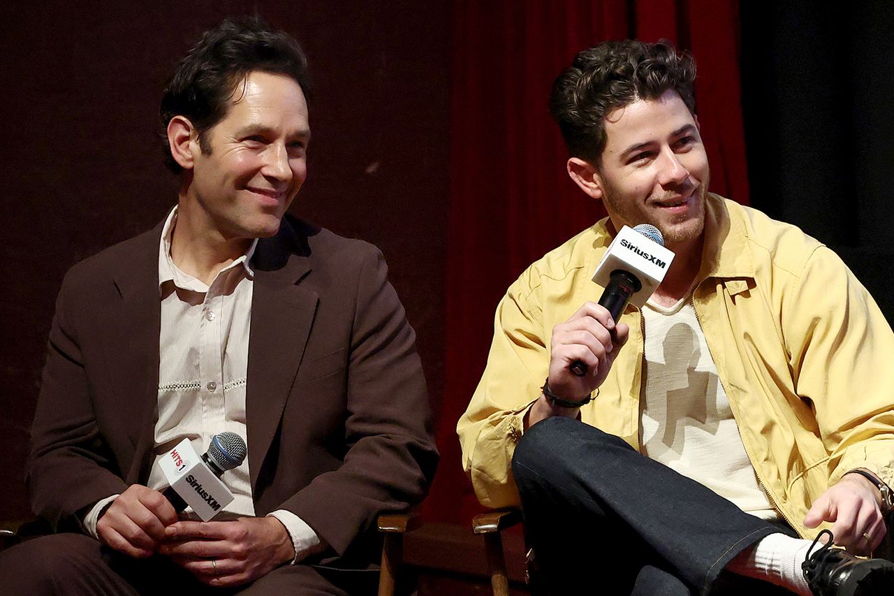 Paul Rudd and Nick JonasCredit: Cindy Ord/Getty