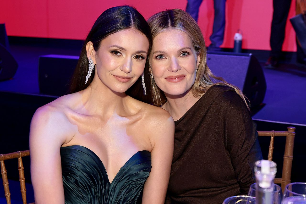 Nina Dobrev and Meghann FahyCredit: Dimitrios Kambouris/GA/The Hollywood Reporter via Getty