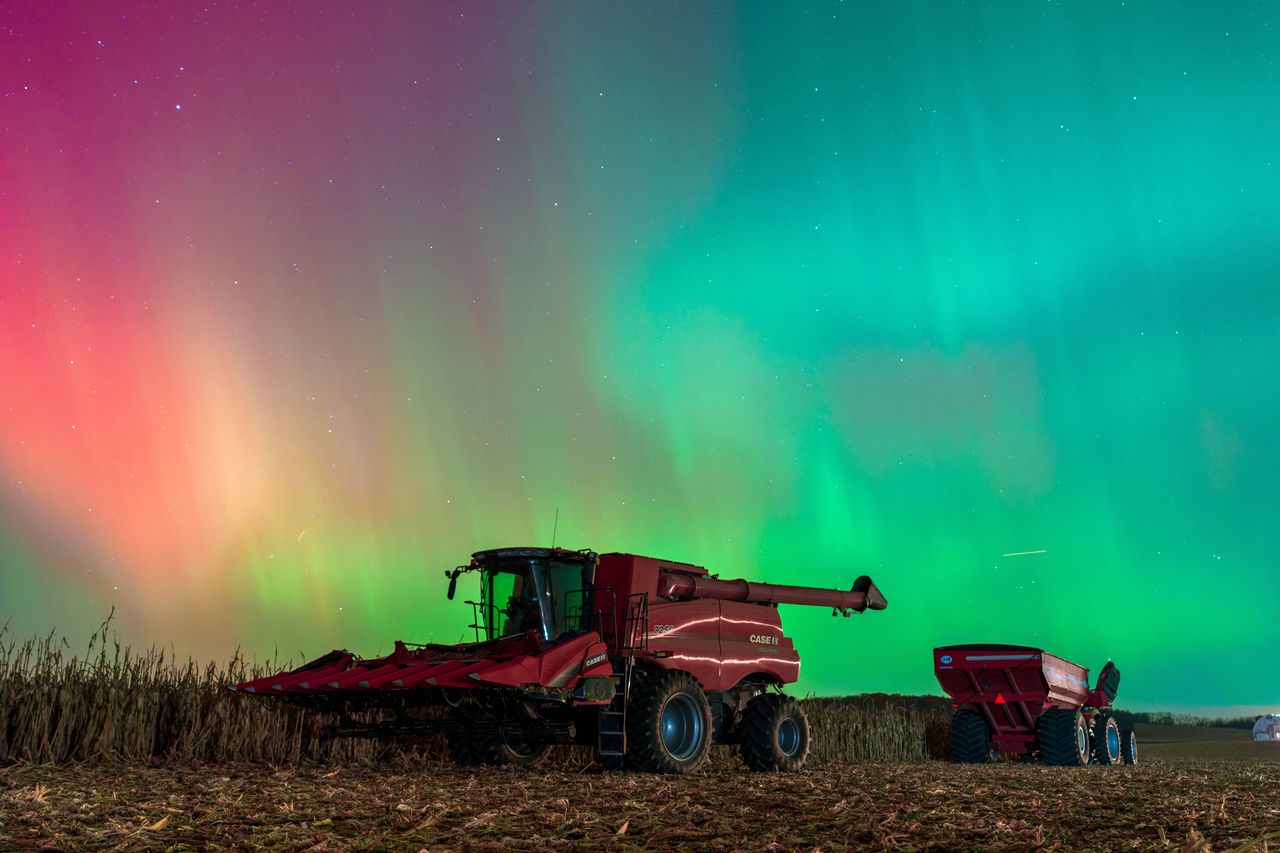The Aurora BorealisCredit: Ross Harried/NurPhoto via Getty