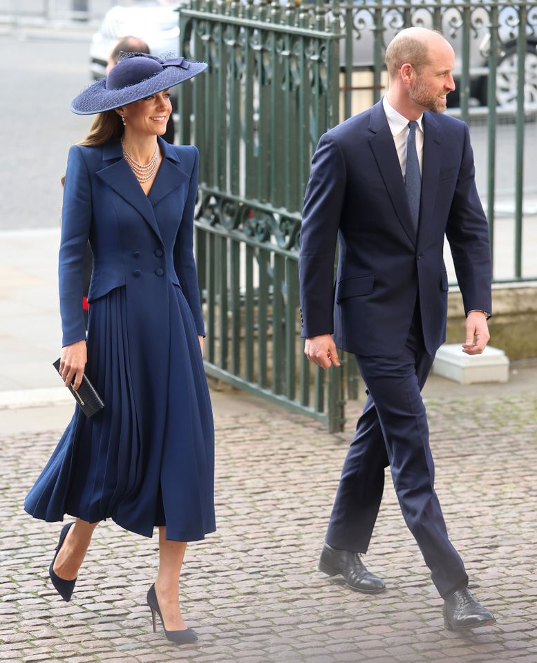 Catherine, Princess of Wales and Prince William, Prince of Wales attend the 2026 Commonwealth Day Service at Westminster Abbey on March 09, 2026 in London, England. Credit: Chris Jackson/Getty