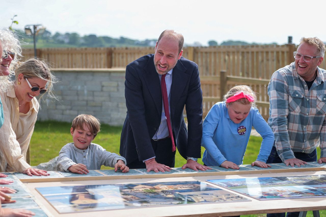 Prince William on his trip to Cornwall on May 21, 2026Credit: Hannah McKay - WPA Pool/Getty