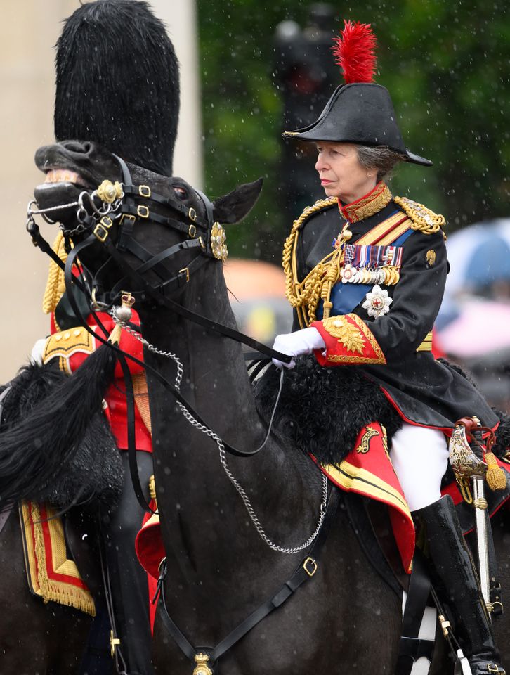 Princess Anne rides during Trooping the Colour on June 14, 2024.Credit: Karwai Tang/WireImage