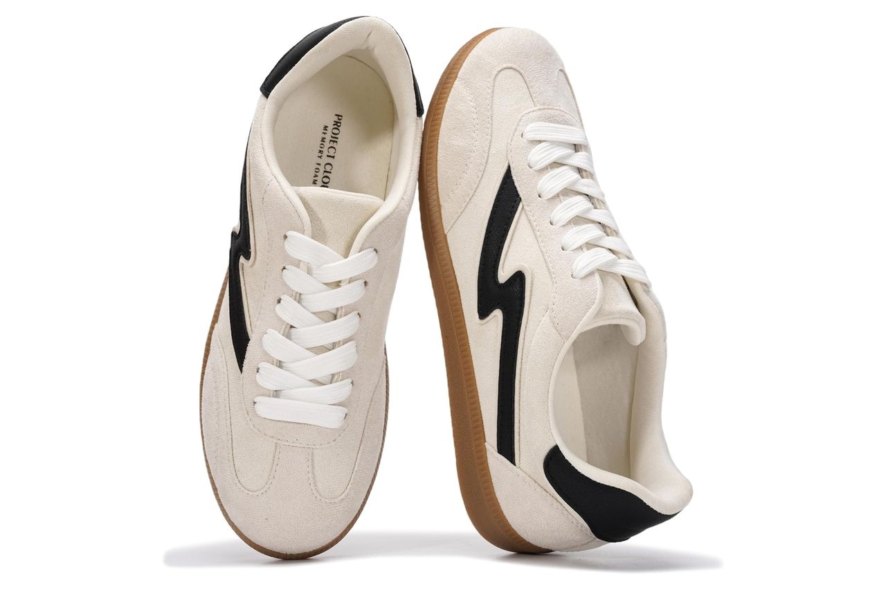 Project Cloud Fashion Sneakers for Women 2026 - Lace-Up Shoes Trendy Women Sneakers with Memory Foam Insole Women's Fashion Sneakers Non-Slip Womens Shoes (Irita) Credit: Amazon