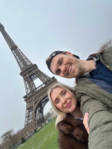 Riley Lemon and his girlfriend Karin in ParisCredit: @riley.lemon