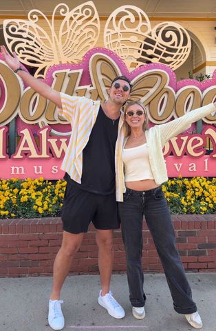 Riley Lemon and his girlfriend, Karin, visiting DollyWood.Credit: @riley.lemon