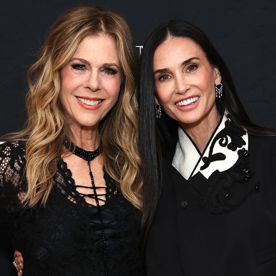 Rita Wilson and Demi MooreCredit: Jamie McCarthy/Getty