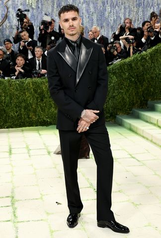 Romeo Beckham attends the 2026 Met Gala.Credit: Jamie McCarthy/Getty