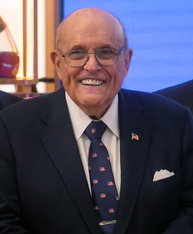 Rudy Giuliani on Thursday, April 3, 2025Credit: Michael Nagle/Bloomberg via Getty