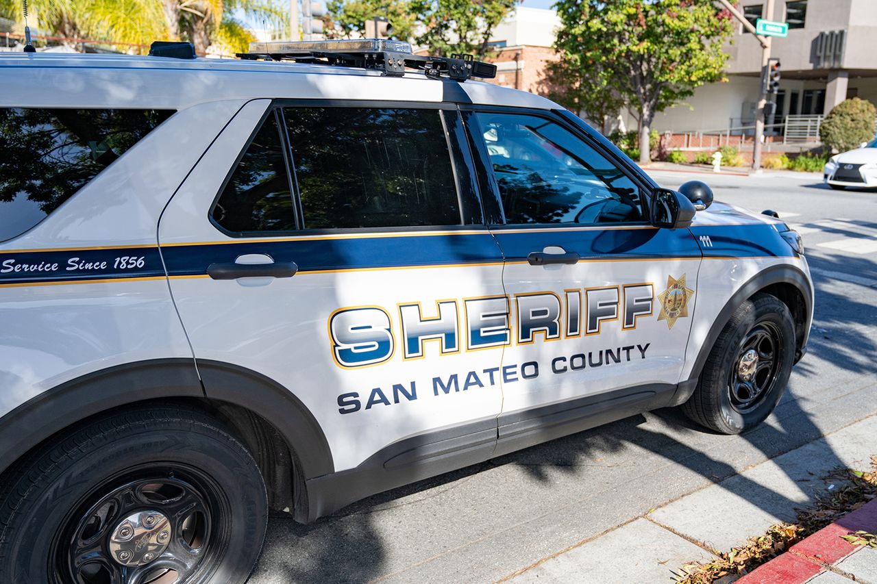 San Mateo County Sheriff vehicle (stock image)Credit: Smith Collection/Gado/Getty
