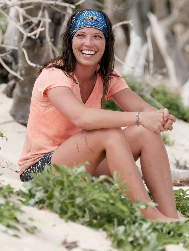 Sarah Lacina on 'Survivor: Game Changers' (season 34) in 2017Credit: Timothy Kuratek/CBS via Getty