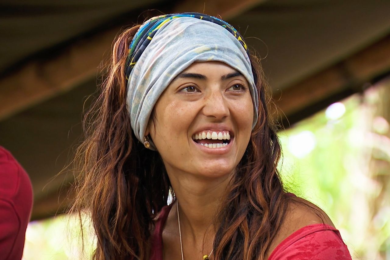 Savannah Louie on 'Survivor 49' in 2025Credit: CBS