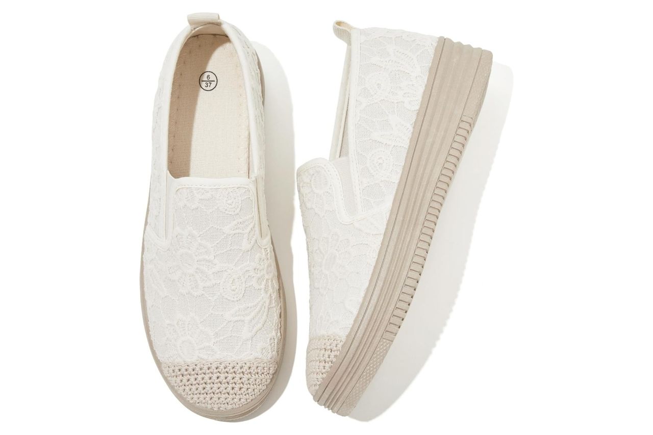 Amazon Shupua Womens Slip on Shoes Credit: Amazon