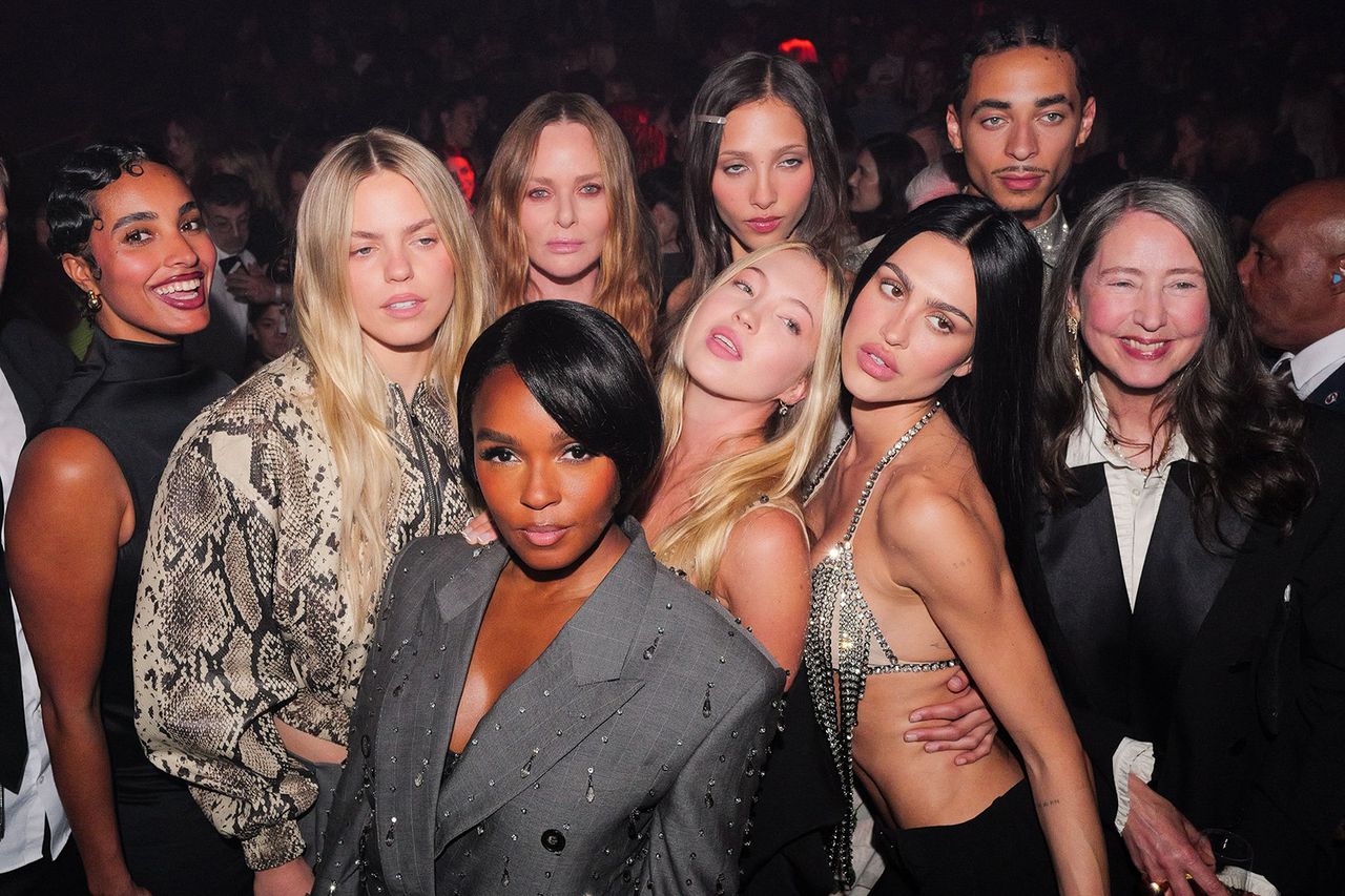 Stephanie Silva, ReneÃ© Rapp, Janelle MonÃ¡e, Stella McCartney, Lila Moss, Yasmin Wijnaldum, Amelia Gray Hamlin, Julez Smith, Ann-Sofie Johansson and Stella McCartneyCredit: Sansho Scott/BFA.com/Shutterstock