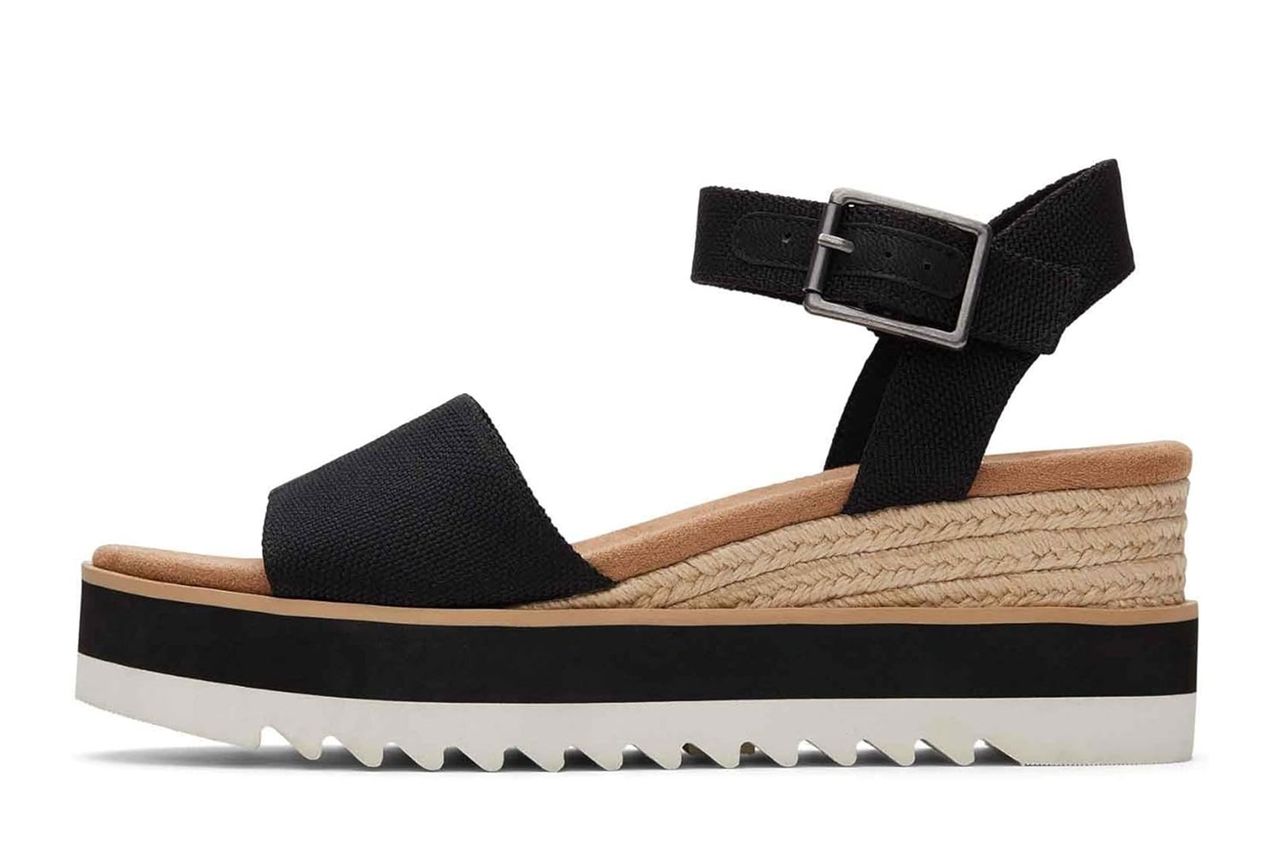 TOMS Women’s Diana Mule Wedge Sandal Credit: Amazon